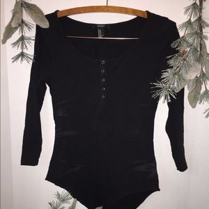 Forever21 Black Body Suit